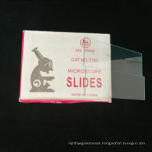 Sail brand optical glass blank microscope slides 7101 and round cover slip